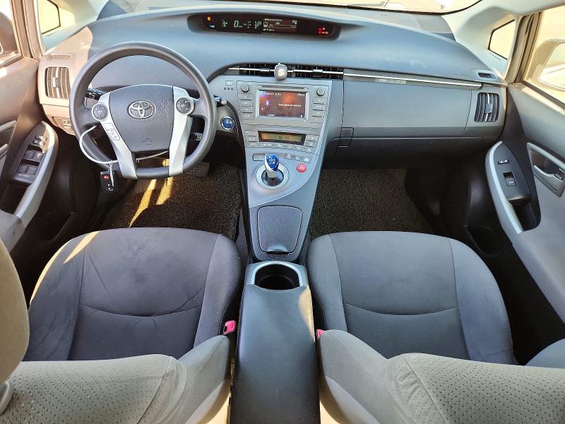 2012 Toyota Prius VIN JTDKN3DU9C1542057 COPART salvage auction — SIDE, NY - MV-907A SALVAGE CERTIFICATE, sold $1,000 on 2026-07-20 (photo 8)