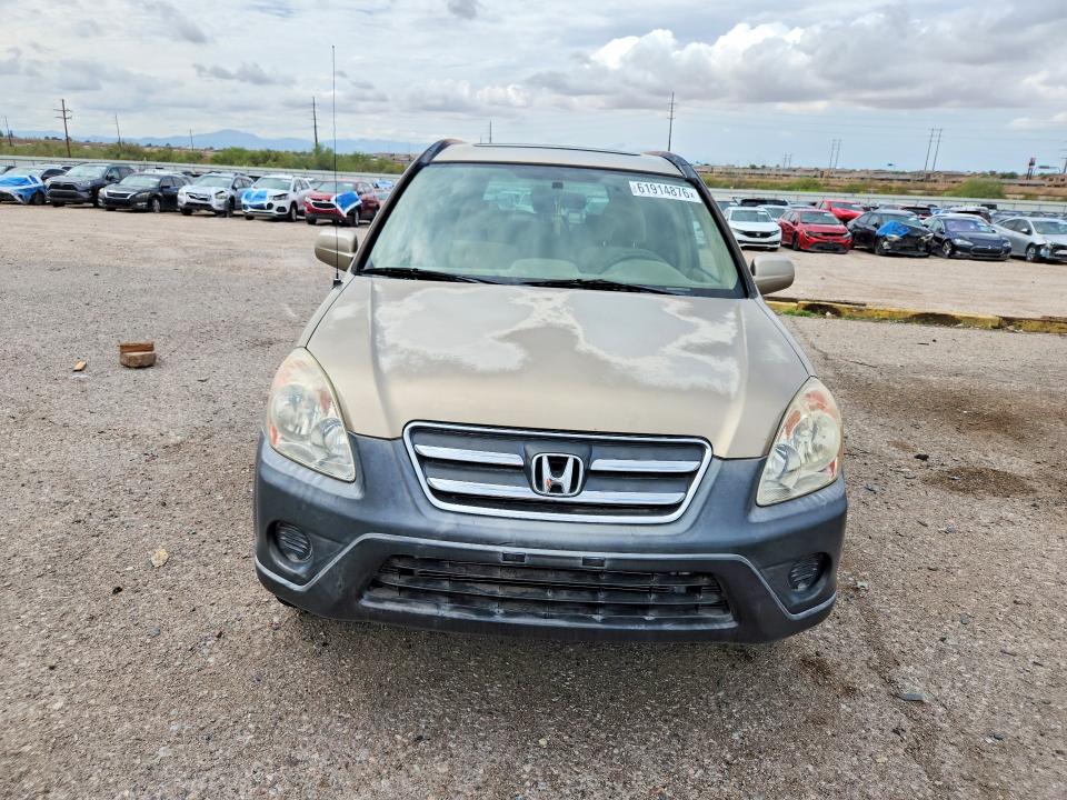 2006 Honda Cr-v VIN JHLRD788X6C047612 COPART salvage auction — NORMAL WEAR, Az - Certificate Of Title, sold $625 on 2026-07-31 (photo 5)