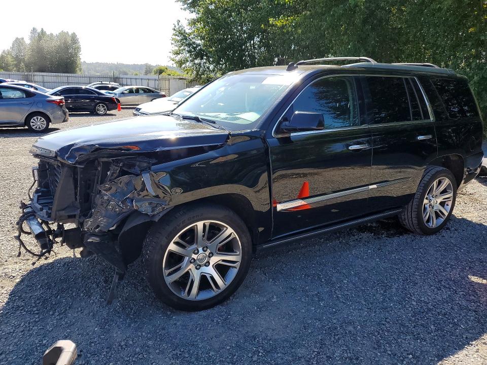 2015 Cadillac Escalade VIN 1GYS4CKJ4FR173023 COPART salvage auction — FRONT END, Wa - Bill Of Sale, sold $4,950 on 2026-07-27 (photo 1)