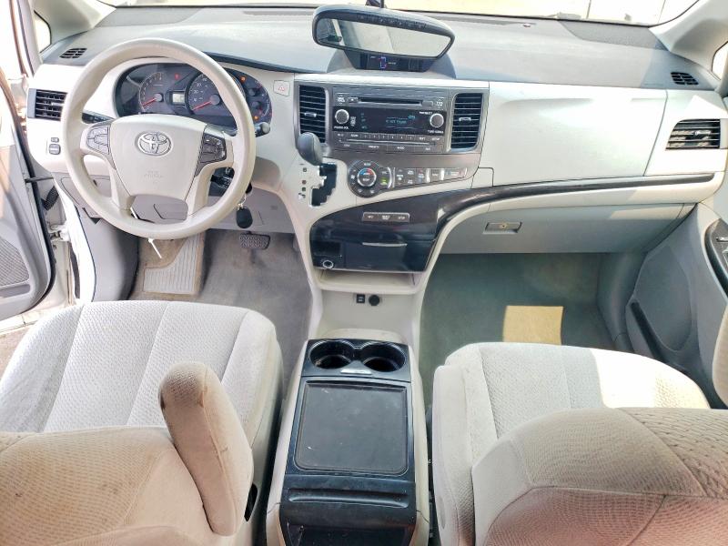 2013 Toyota Sienna VIN 5TDKK3DC6DS300962 COPART salvage auction — SIDE, CT - CERT OF TITLE-SALVAGE, sold $475 on 2026-07-28 (photo 8)