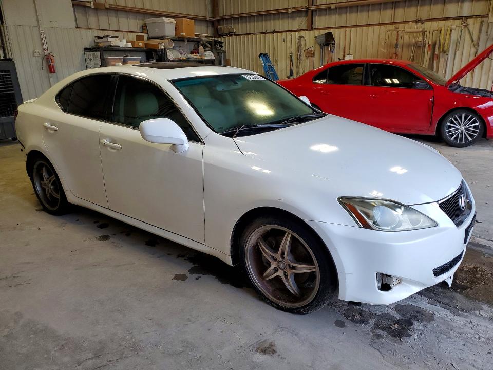 2008 Lexus Is 250 VIN JTHBK262685080537 COPART salvage auction — REAR END, Tx - Cert Of Title-Rebuilt Salvage, sold $2,151 on 2026-07-24 (photo 4)