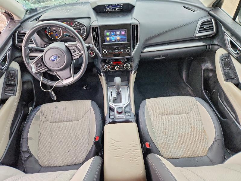2021 Subaru Forester VIN JF2SKAJCXMH427843 COPART salvage auction — FRONT END, TX - SALVAGE VEHICLE TITLE, sold $425 on 2026-07-30 (photo 8)