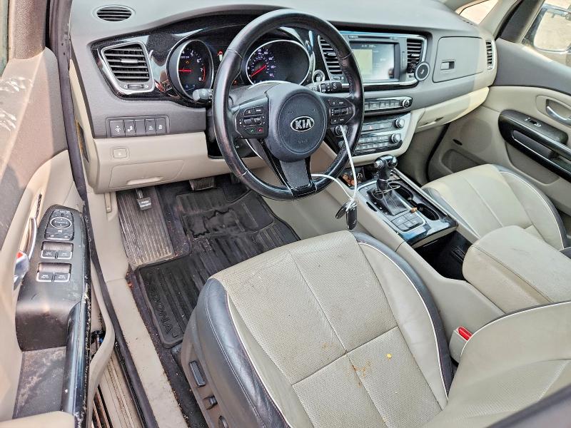 2015 Kia SEDONA VIN KNDMC5C14F6018999 COPART salvage auction — MINOR DENT/SCRATCHES, Va - Certificate Of Title, sold $100 on 2026-07-28 (photo 8)