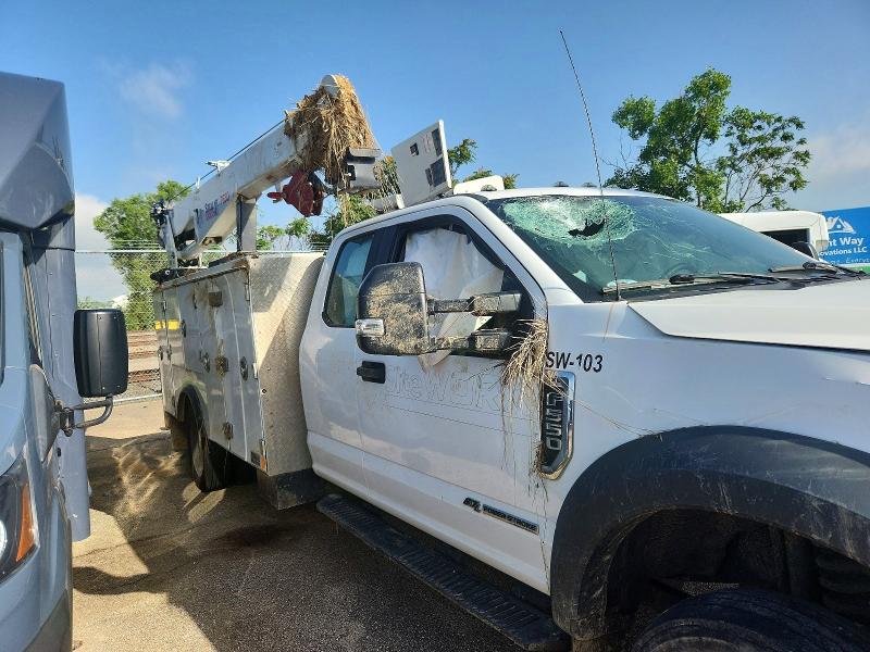 2020 Ford F550 VIN 1FD0X5HT7LEE09722 COPART salvage auction — ROLLOVER, Oh - Cert Of Title-Salvage, sold $8,700 on 2026-07-23 (photo 9)