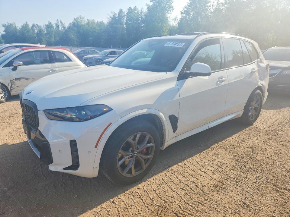 2024 BMW X5 VIN 5UX23EU08R9T16521 COPART salvage auction — ROOF, ON - PERMIT NO BRAND - UNFIT, sold $21,300 on 2026-07-30 (photo 1)