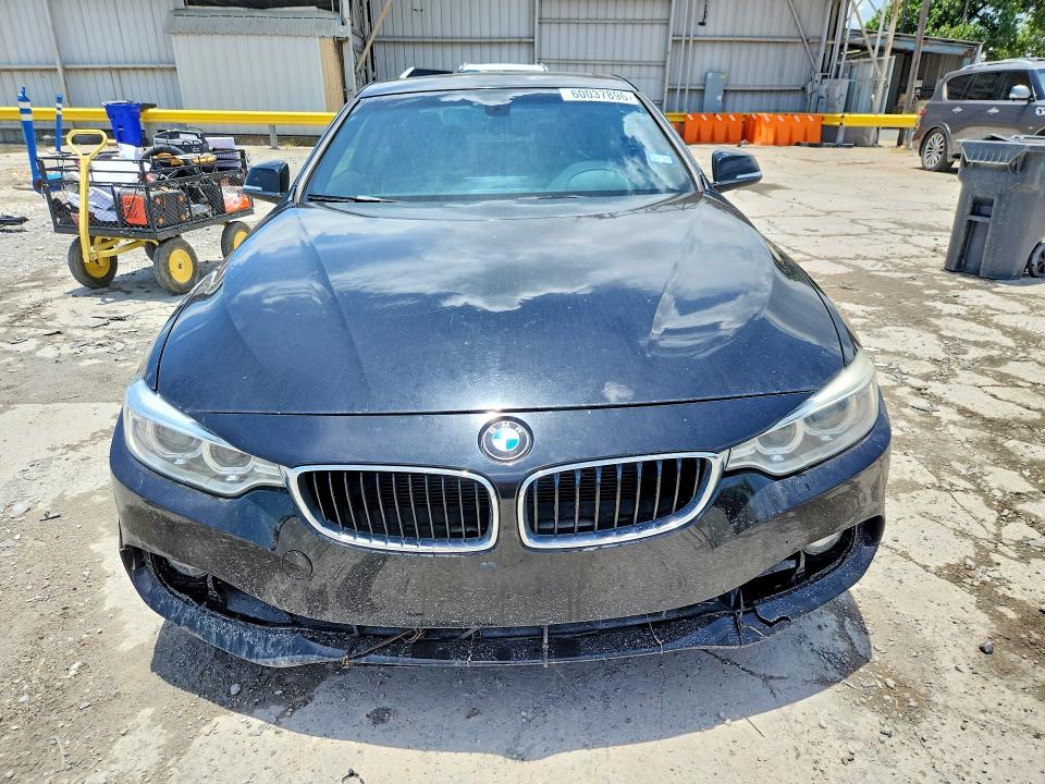2014 BMW 4er VIN WBA3N7C51EF719757 COPART salvage auction — MECHANICAL, Tx - Cert Of Title-Rebuilt Salvage (P), sold $475 on 2026-07-28 (photo 5)