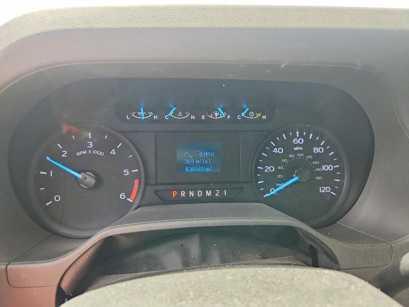2023 Ford Econoline VIN 1FDWE3FK2PDD14821 COPART salvage auction — SIDE, TX - CERTIFICATE OF TITLE, sold $10,000 on 2026-07-29 (photo 9)