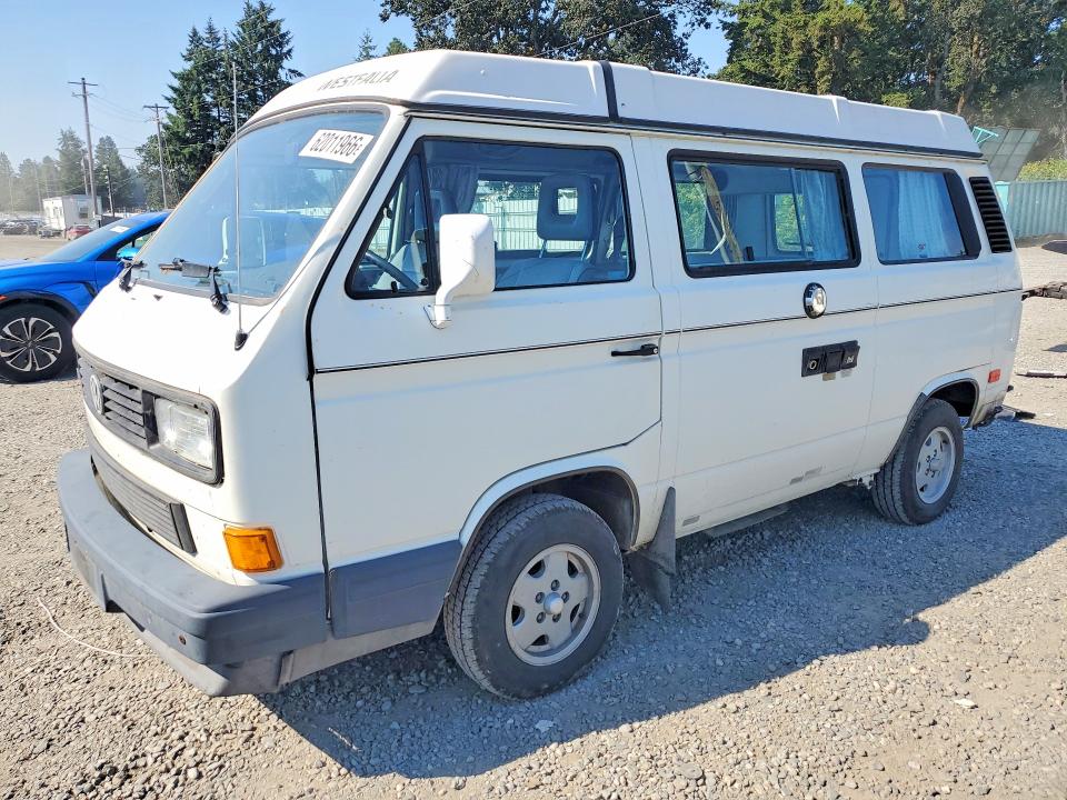 1990 Volkswagen Vanagon VIN WV2ZB0256LG116424 COPART salvage auction — REAR END, WA - BILL OF SALE, sold $6,100 on 2026-08-06 (photo 1)