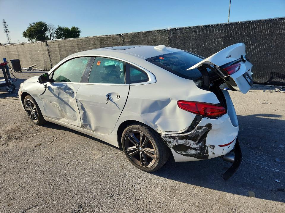 2021 BMW 2er VIN WBA73AK0XM7H54044 COPART salvage auction — REAR END, Fl - Certificate Of Destruction (P), sold $2,100 on 2026-07-23 (photo 2)