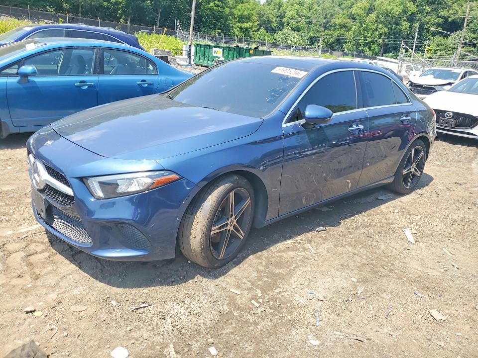 2020 Mercedes-benz A-class VIN W1K3G4FB0LJ237911 COPART salvage auction — MECHANICAL, WV - CERTIFICATE OF TITLE, sold $9,000 on 2026-07-28 (photo 1)