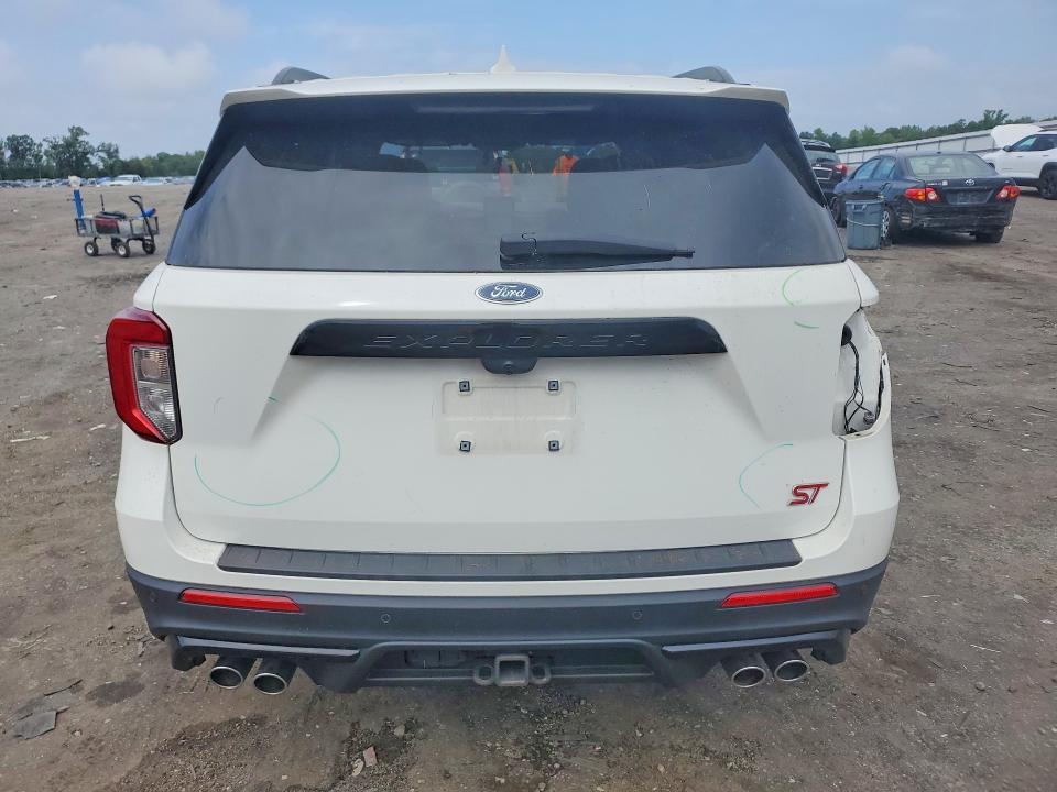 2021 Ford Explorer VIN 1FM5K8GC3MGC41395 COPART salvage auction — FRONT END, Va - Cert Of Title - Salvage, sold $10,600 on 2026-07-29 (photo 6)