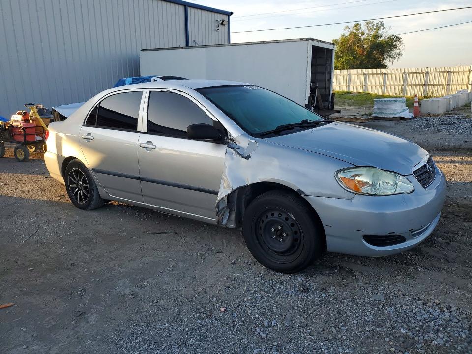 2007 Toyota Corolla VIN JTDBR32E370136836 COPART salvage auction — REAR END, Fl - Cert Of Title Slvg Rebuildable, sold $2,000 on 2026-07-17 (photo 4)
