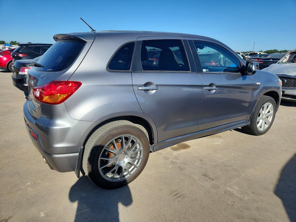 2012 Mitsubishi Outlander VIN JA4AR4AU2CZ004872 COPART salvage auction — SIDE, Tx - Certificate Of Title, sold $1,350 on 2026-07-13 (photo 3)