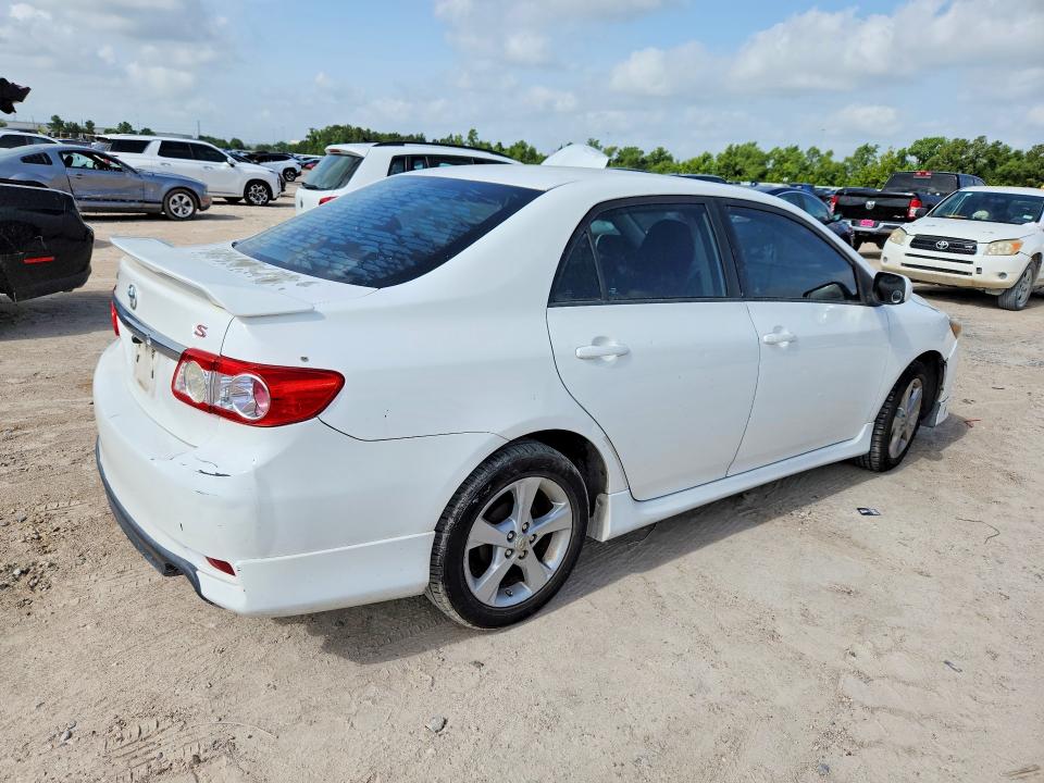 2012 Toyota Corolla VIN 5YFBU4EE8CP057078 COPART salvage auction — FRONT END, Tx - Salvage Vehicle Title, sold $825 on 2026-07-24 (photo 3)