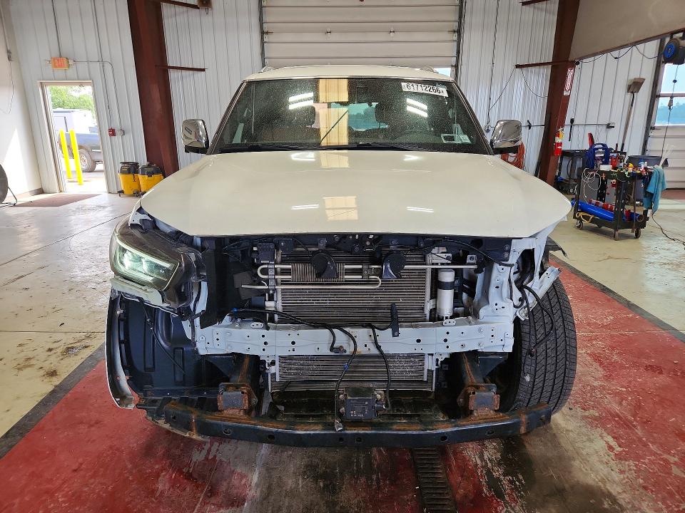 2021 Infiniti Qx80 VIN JN8AZ2BE2M9268004 COPART salvage auction — FRONT END, Ny - Mv-907A Salvage Certificate, sold $14,700 on 2026-08-17 (photo 5)