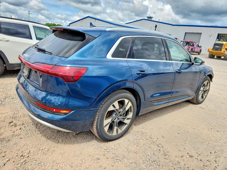 2021 Audi E-tron VIN WA1VABGE4MB015766 COPART salvage auction — FRONT END, Ny - Mv-907A Salvage Certificate, sold $8,700 on 2026-07-20 (photo 3)