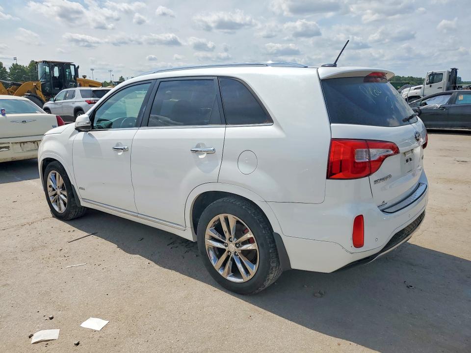 2015 Kia Sorento VIN 5XYKWDA76FG580965 COPART salvage auction — REAR END, MO - CERTIFICATE OF TITLE, sold $225 on 2026-07-28 (photo 2)
