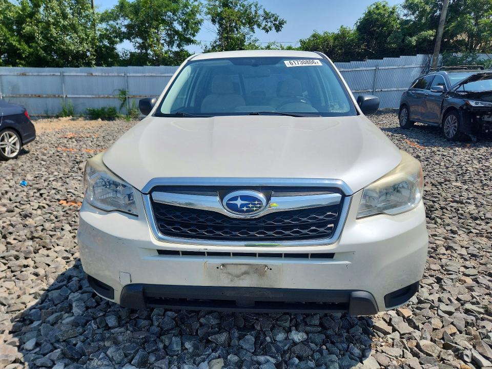 2015 Subaru Forester VIN JF2SJAAC6FH477824 COPART salvage auction — MINOR DENT/SCRATCHES, NJ - CERTIFICATE OF TITLE, sold $350 on 2026-07-28 (photo 5)