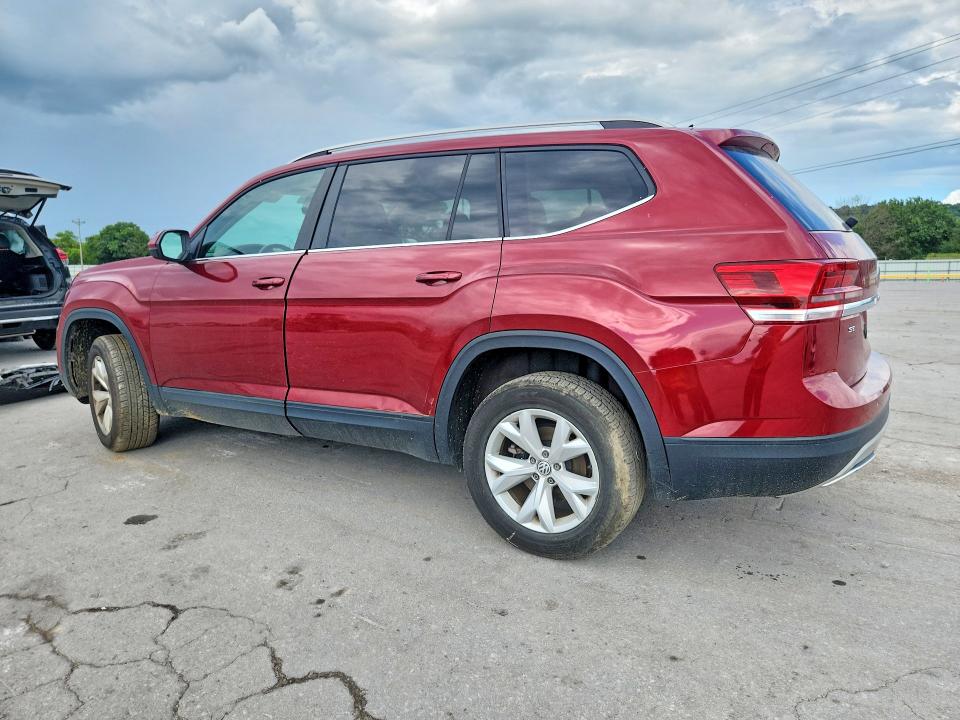 2018 Volkswagen Atlas VIN 1V2LR2CA8JC510050 COPART salvage auction — FRONT END, Ga - Cert Of Title-Salvage (P), sold $5,000 on 2026-07-29 (photo 2)