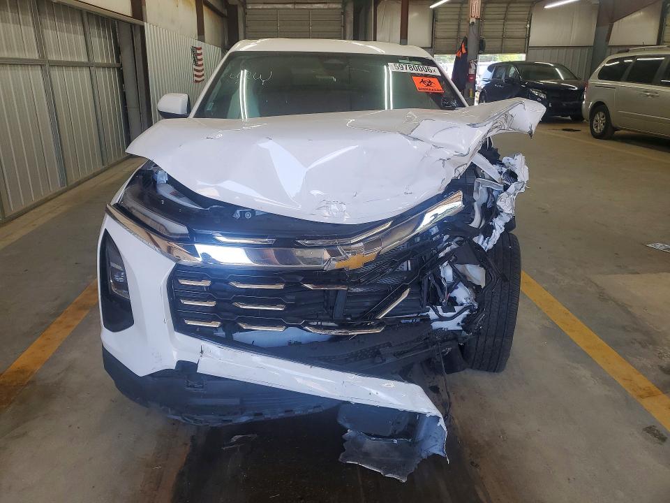 2025 Chevrolet Equinox VIN 3GNAXHEG5SL265482 COPART salvage auction — FRONT END, Fl - Certificate Of Destruction, sold $6,100 on 2026-07-21 (photo 5)