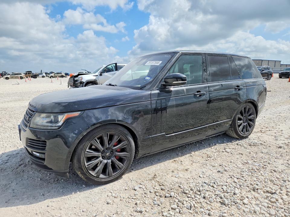 2017 Land rover RANGE ROVER VIN SALGS2FE6HA362940 COPART salvage auction — WATER/FLOOD, Tx - Salvage Title-Flood Damage, sold $1,100 on 2026-07-23 (photo 1)