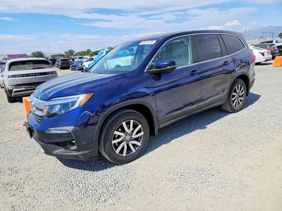 2020 Honda Pilot VIN 5FNYF5H57LB012781 — COPART salvage auction photo