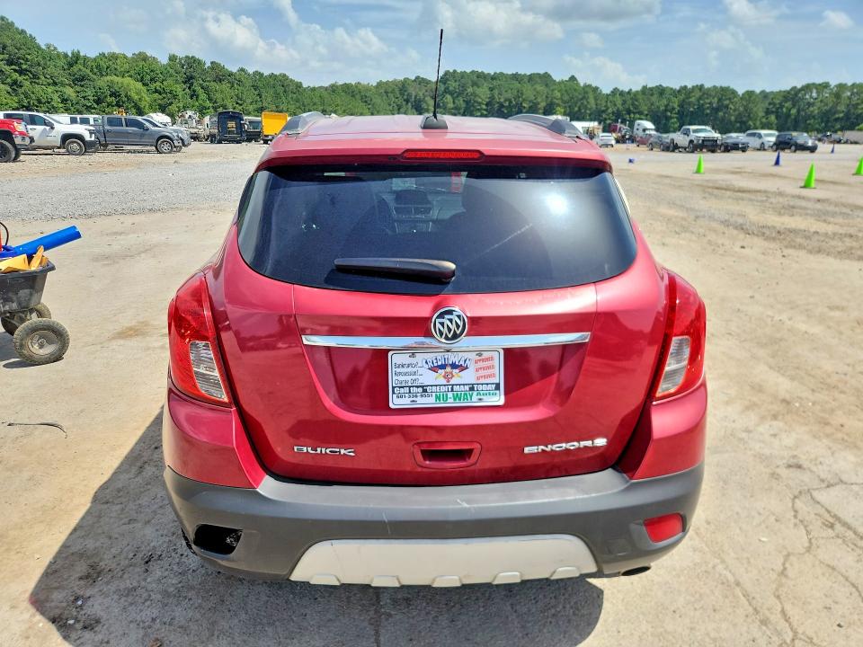 2016 Buick Encore VIN KL4CJASB8GB536606 COPART salvage auction — SIDE, MS - CERTIFICATE OF TITLE (P), sold $575 on 2026-07-31 (photo 6)