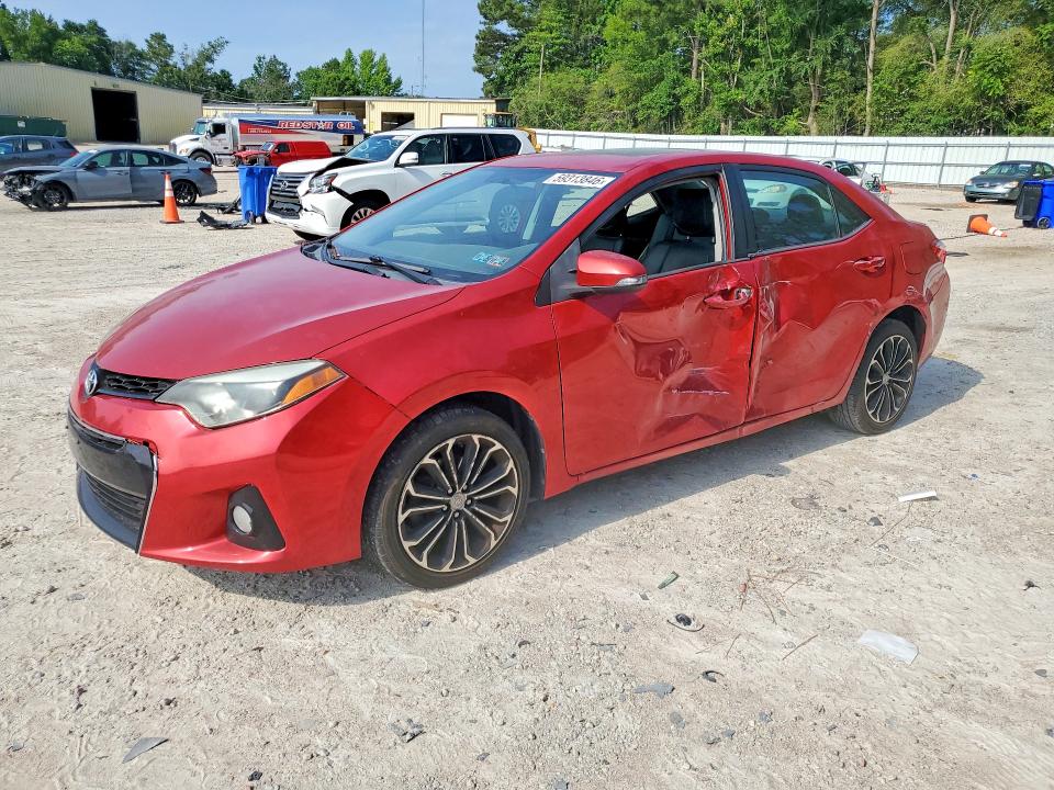 2015 Toyota Corolla VIN 5YFBURHE7FP263439 COPART salvage auction — SIDE, Pa - Certificate Of Salvage, sold $5,200 on 2026-07-31 (photo 1)