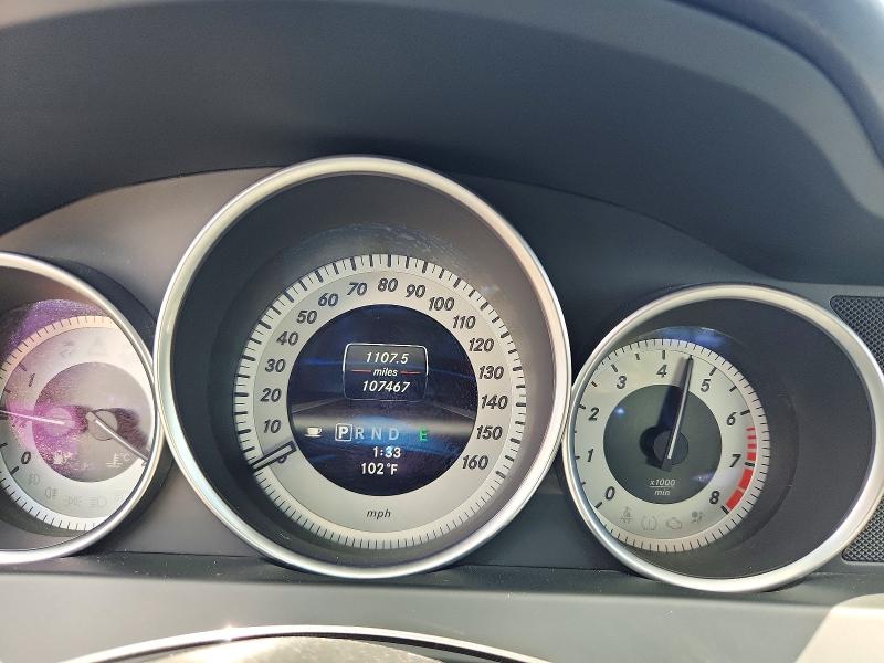 2013 Mercedes-benz C-klasse VIN WDDGF4HB6DR266348 COPART salvage auction — FRONT END, TX - SALVAGE VEHICLE TITLE (P), sold $550 on 2026-07-16 (photo 9)