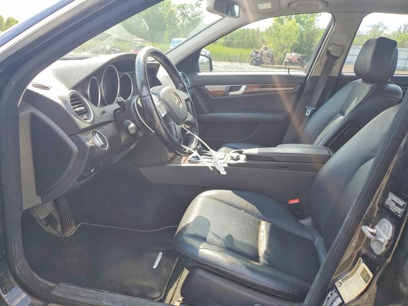 2012 Mercedes-benz C-klasse VIN WDDGF8BB2CA669871 COPART salvage auction — HAIL, Oh - Certificate Of Title, sold $500 on 2026-08-06 (photo 7)