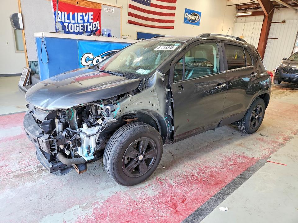 2018 Chevrolet Trax VIN KL7CJLSB1JB677149 COPART salvage auction — FRONT END, Ny - Mv-907A Salvage Certificate, sold $1,650 on 2026-07-27 (photo 1)