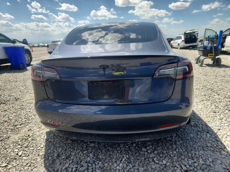 2019 Tesla Model 3 VIN 5YJ3E1EB1KF386706 COPART salvage auction — FRONT END, Salvage Title, sold $3,450 on 2026-08-27 (photo 6)