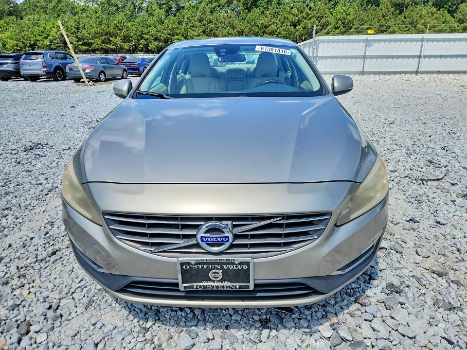 2014 Volvo S60 VIN YV1612FS5E1298312 COPART salvage auction — MECHANICAL, Ga - Certificate Of Title, sold $325 on 2026-08-13 (photo 5)
