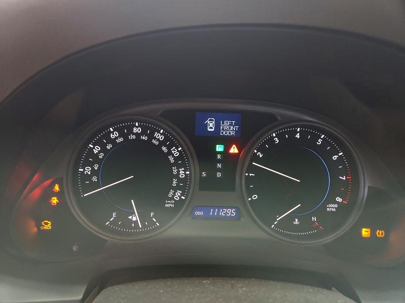 2009 Lexus Is VIN JTHCK262X92029839 COPART salvage auction — FRONT END, Pa - Certificate Of Salvage, sold $450 on 2026-07-20 (photo 9)