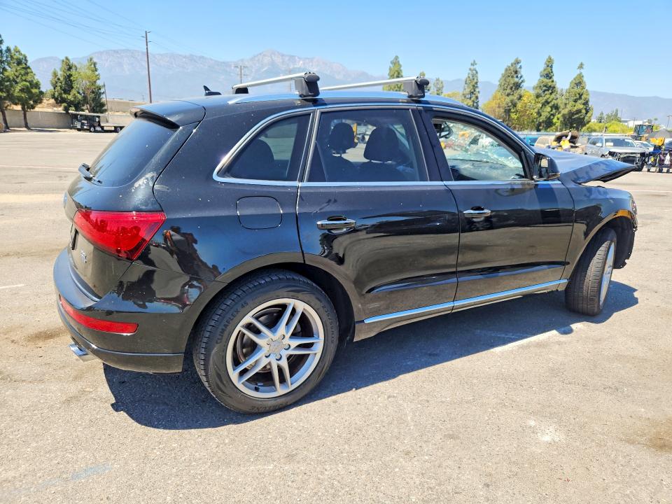 2017 Audi Q5 VIN WA1L2AFP3HA013956 COPART salvage auction — FRONT END, Ca - Salvage Certificate, sold $525 on 2026-09-08 (photo 3)
