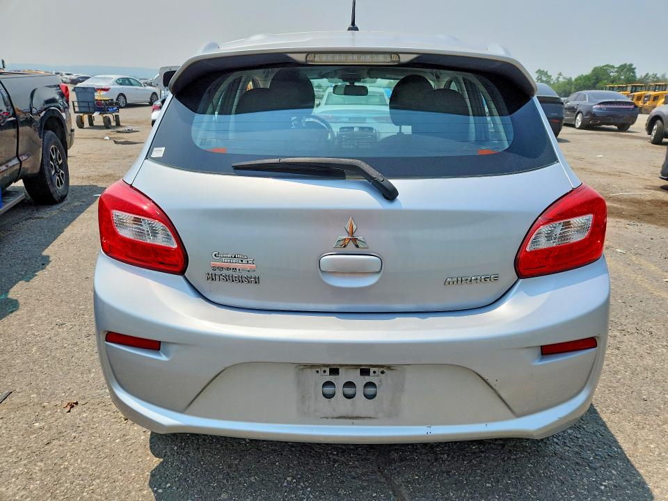 2017 Mitsubishi Mirage VIN ML32A3HJ4HH014889 COPART salvage auction — NORMAL WEAR, Oh - Certificate Of Title, sold $900 on 2026-07-31 (photo 6)