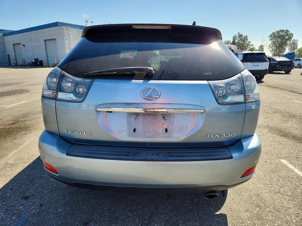 2004 Lexus Rx 330 VIN JTJGA31U940018952 COPART salvage auction — FRONT END, CA - SALVAGE CERTIFICATE, sold $400 on 2026-07-23 (photo 6)