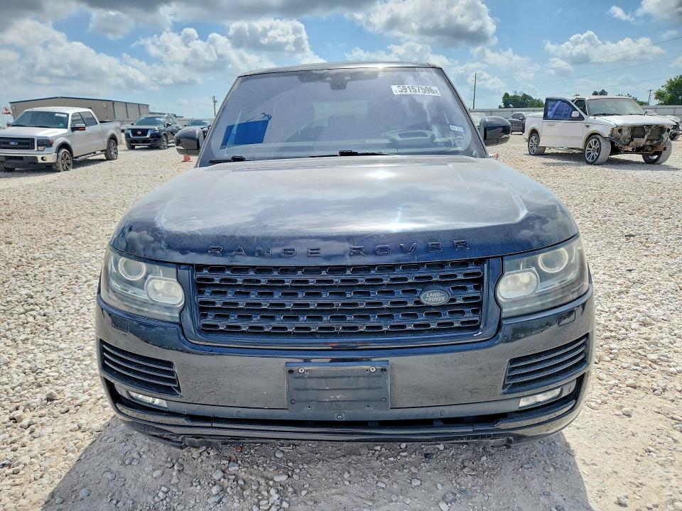 2017 Land rover RANGE ROVER VIN SALGS2FE6HA362940 COPART salvage auction — WATER/FLOOD, Tx - Salvage Title-Flood Damage, sold $1,100 on 2026-07-23 (photo 5)