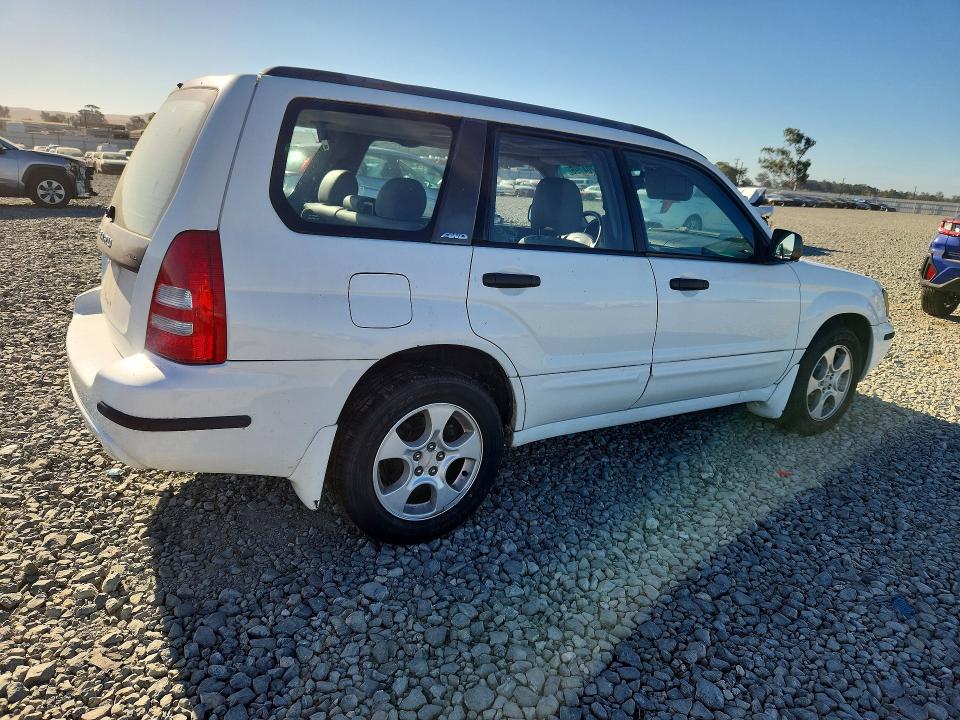 2003 Subaru Forester VIN JF1SG65693H700552 COPART salvage auction — FRONT END, Ca - Salvage Certificate, sold $675 on 2026-07-23 (photo 3)