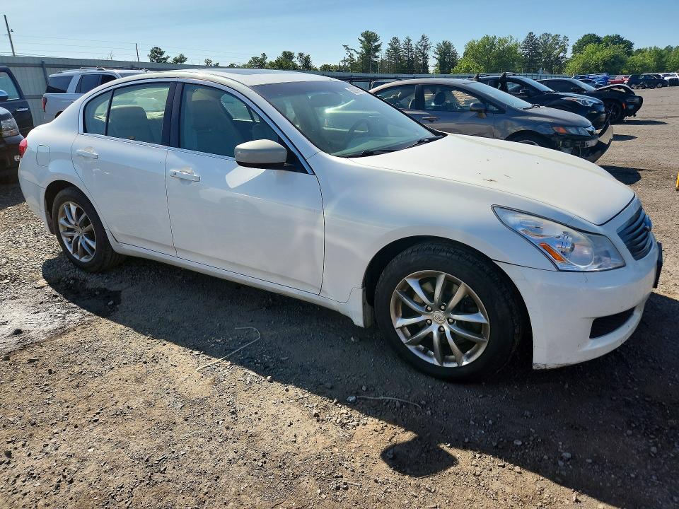 2009 Infiniti G VIN JNKCV61F39M350294 COPART salvage auction — MINOR DENT/SCRATCHES, Pa - Cert Of Title, sold $550 on 2026-07-28 (photo 4)