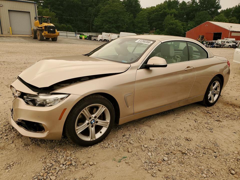 2015 BMW VIN WBA3V9C54FP799191 COPART salvage auction — FRONT END, Ma - Cert Of Title-Reconstrctd Coll, sold $2,050 on 2026-08-10 (photo 1)