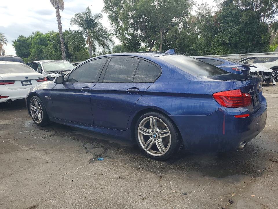 2016 BMW 5 series VIN WBA5B1C52GG552501 COPART salvage auction — FRONT END, CA - DIS/DLR/EXP ONLY CLEAN TITLE, sold $50 on 2026-07-23 (photo 2)