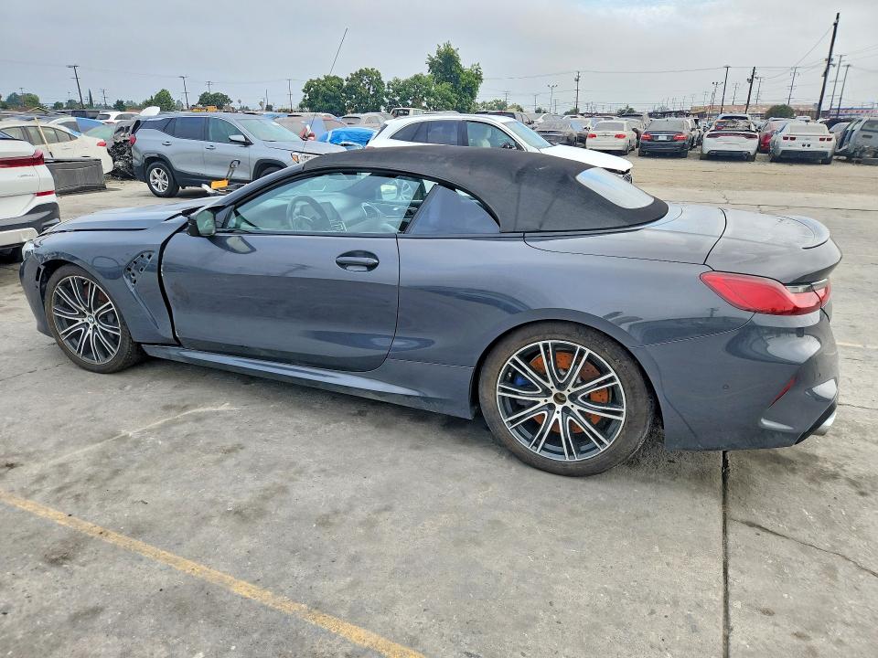 2020 BMW M8 VIN WBSDZ0C09LCD54567 COPART salvage auction — FRONT END, Ny - Mv-907A Salvage Certificate, sold $20,800 on 2026-07-29 (photo 2)