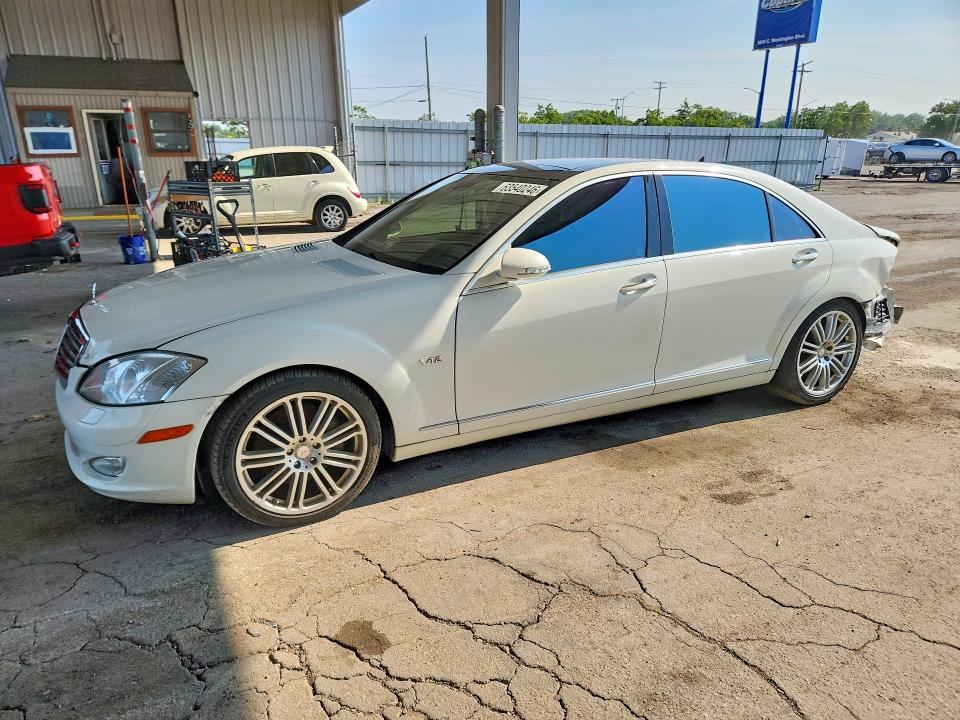 2008 Mercedes-benz S class VIN WDDNG76X38A162246 COPART salvage auction — FRONT END, In - Certificate Of Title, sold $2,781 on 2026-08-10 (photo 1)