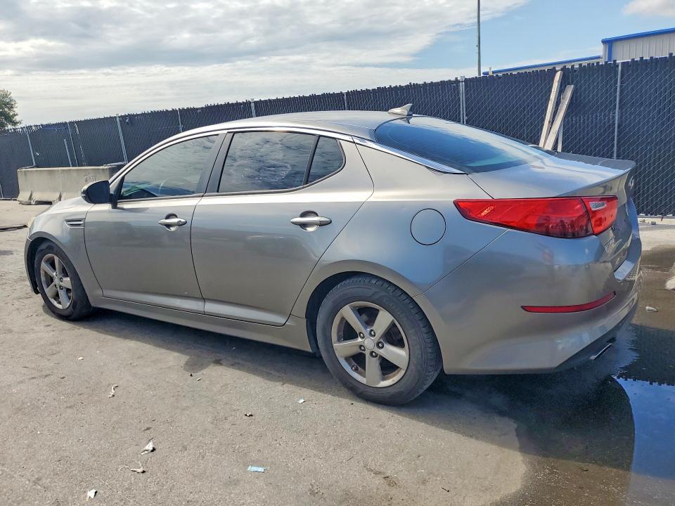 2014 Kia Optima VIN 5XXGM4A79EG300891 COPART salvage auction — SIDE, Fl - Cert Of Title Slvg Rebuildable, sold $375 on 2026-07-21 (photo 2)