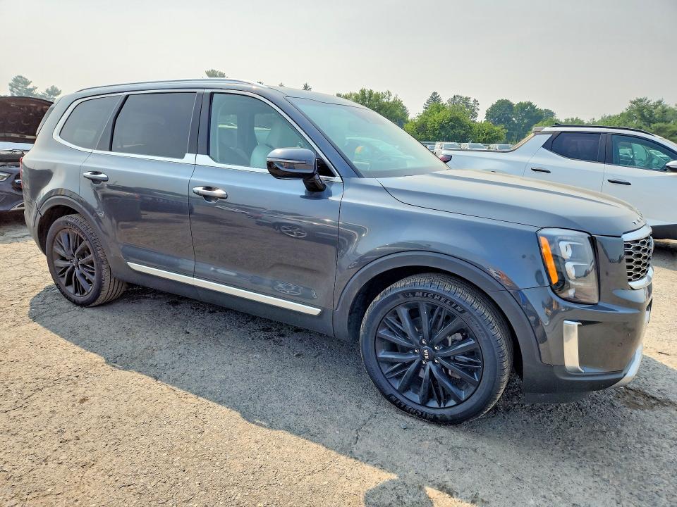 2020 Kia Telluride VIN 5XYP5DHC1LG049471 COPART salvage auction — REAR END, Pa - Certificate Of Salvage, sold $225 on 2026-07-24 (photo 4)