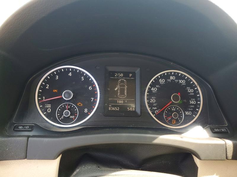 2017 Volkswagen Tiguan VIN WVGAV7AX7HK006674 COPART salvage auction — MINOR DENT/SCRATCHES, Mi - Dealer Only Clean Title (P), sold $2,050 on 2026-07-31 (photo 9)