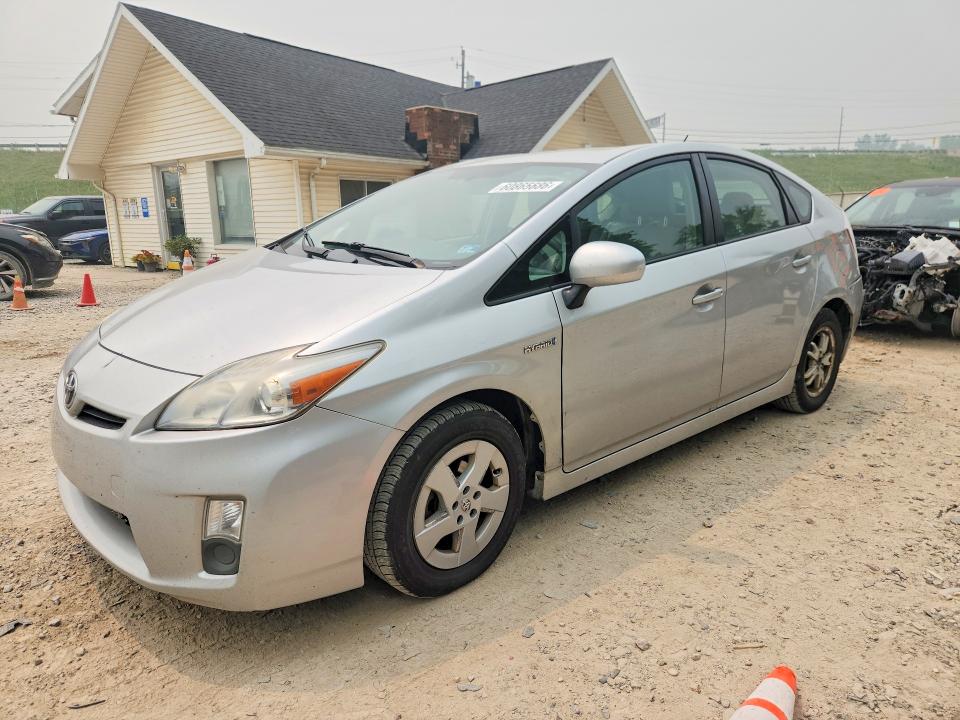 2010 Toyota Prius VIN JTDKN3DU1A0023037 COPART salvage auction — FRONT END, Oh - Cert Of Title-Salvage, sold $90 on 2026-07-29 (photo 1)