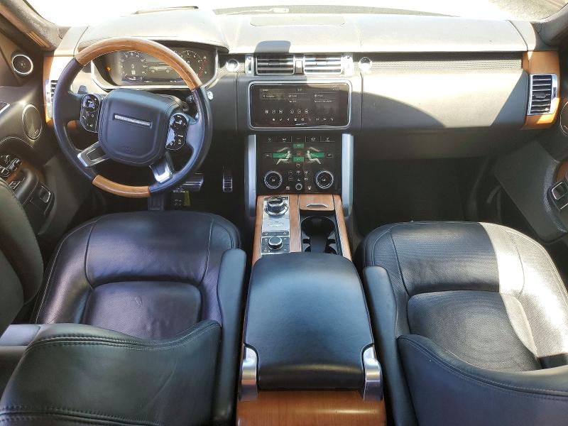 2019 Land rover RANGE ROVER VIN SALGV2RE6KA518128 COPART salvage auction — FRONT END, Ca - Salvage Certificate, sold $1,850 on 2026-07-30 (photo 8)