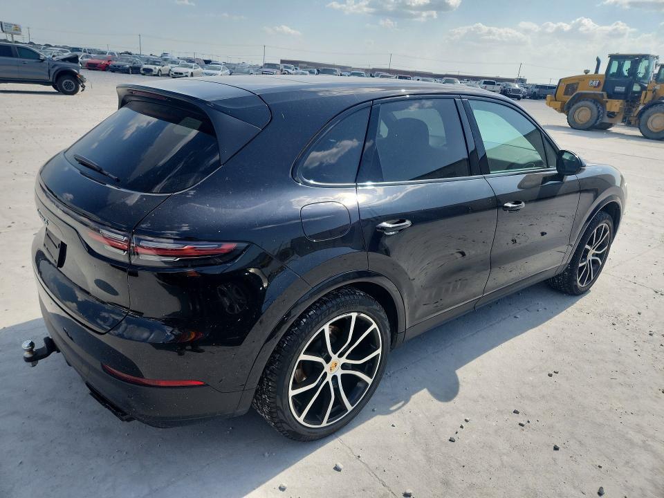 2019 Porsche Cayenne VIN WP1AB2AY0KDA61552 COPART salvage auction — NORMAL WEAR, Tx - Certificate Of Title, sold $11,500 on 2026-08-04 (photo 3)
